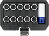 ZESTAW NASADEK NASADKI DO ŚRUB ZABEZPIECZAJĄCYCH TOYOTA 11el. YATO YT-060396