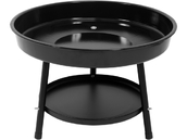 GRILL WISZĄCY NA TRÓJNOGU CHROMOWANY RUSZT ROŻEN 46CM LUND 99903 