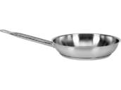 PATELNIA GASTRONOMICZNA ZE STALI NIERDZEWNEJ NDUKCJA GAZ PRĄD 24cm YATO YG-00101
