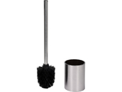 SZCZOTKA DO WC TOALETY WOLNOSTOJĄCA SREBRNA INOX NICKEL FALA 69354