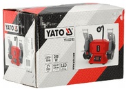 SZLIFIERKA STOŁOWA DWUTARCZOWA PODWÓJNA DO OSTRZENIA 150mm 250W 230V YATO YT-822103