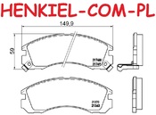 Klocki hamulcowe ATE 13.0460-5958.2 - CITROEN C-CROSSER (VU_, VV_) C-CROSSER ENTERPRISE (VU_, VV_) MITSUBISHI LANCER VIII Sportback (CX_A) OUTLANDER I (CU_W) II (CW_W) III (GG_W, GF_W, ZJ, ZL) PEUGEOT 4007 (VU_, VV_) - OŚ PRZEDNIA