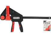 ŚCISK SZYBKOMOCUJĄCY SZYBKOZACISKOWY STOLARSKI 250mmx100mm 270kg YATO YT-63882