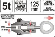 KLAMRA BLACHARSKA SAMOZACISKOWA 5T YATO YT-2542