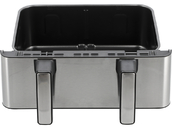 FRYTKOWNICA BEZTŁUSZCZOWA AIR FRYER DWUKOMOROWA PODWÓJNA DO SMAŻENIA PIECZENIA 2600W 10L LUND 67595