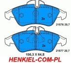 KLOCKI HAMULCOWE TEXTAR 2399002 - PRZÓD