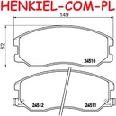 Klocki hamulcowe QUARO QP7998 - CHEVROLET CAPTIVA (C100, C140) CAPTIVA SPORT EQUINOX DAEWOO WINSTORM OPEL ANTARA A (L07) PONTIAC TORRENT SATURN VUE SUV - OŚ PRZEDNIA