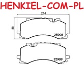 Klocki hamulcowe ceramiczne QUARO QP7568C - AUDI A6 (4A2, C8) A6 Avant (4A5, C8) A6 Allroad (4AH, C8) A7 Sportback (4KA) A8 D5 (4N2, 4N8, 4NC, 4NL) Q7 (4MB, 4MG) Q8 (4MN, 4MT) VW TOUAREG (CR7, RC8) - OŚ PRZEDNIA