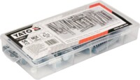 ZAWLECZKI  I SWORZNIE Z OTWORAMI MIX kpl. 56szt. YATO YT-06874