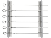 STOJAK NA SZASZŁYKI - 6SZT STALOWYCH SZPIKULCÓW DO NABIJANIA LUND 99840 