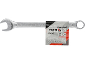 KLUCZ PŁASKO-OCZKOWY Z POLEROWANĄ GŁÓWKĄ 13 MM YATO YT-0342