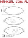 Tarcze hamulcowe wentylowane MIKODA 4201 + KLOCKI MIKODA 74216 - SEAT ALHAMBRA (710, 711) SKODA KODIAQ (NS7) VW SHARAN (7N1, 7N2) TIGUAN (AD1) - OŚ PRZEDNIA