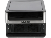 FRYTKOWNICA BEZTŁUSZCZOWA AIR FRYER DWUKOMOROWA PODWÓJNA DO SMAŻENIA PIECZENIA 2600W 10L LUND 67595