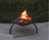 PALENISKO OGRODOWE STALOWE ZE SKŁADANYMI NÓŻKAMI OGNISKO GRILL 56x39cm LUND 99912