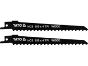 BRZESZCZOTY DO DREWNA HCS 150 MM 8TPI / 2 SZT. YATO YT-33921