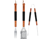 SZTUĆCE DO GRILOWANIA ZESTAW DO GRILOWANIA 3SZT, DREWNIANA RĘKOJEŚĆ LUND 99845