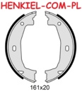 Szczęki hamulcowe MIKODA 80446 - BMW 1 E81 E82 E87 E88 F20 F21 2 F22 F23 3 E46 E90 E91 E92 E93 F30 F31 4 F32 F33 F36 X1 E84 Z4 E85 E86 - OŚ TYLNA