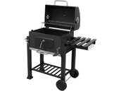 DUŻY GRILL WĘGLOWY DELUXE STALOWY RUSZT 57X37CM ROŻEN LUND 99910 