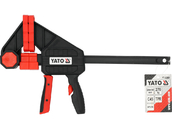 ŚCISK SZYBKOMOCUJĄCY SZYBKOZACISKOWY STOLARSKI 200mmx100mm 270kg YATO YT-63881