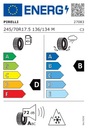 NOWA OPONA PIRELLI 245/70R17.5 TR01 136/134M NAPĘDOWA