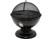 PALENISKO OGRODOWE Z RUSZTEM STALOWE  OGNISKO GRILL 54cm LUND 99717