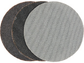  KRĄŻEK KRĄŻKI Z SIATKI ŚCIERNEJ Z RZEPEM SIATKA ŚCIERNA DO TYNKÓW GŁADZI GIPSÓW DO SZLIFIERKI 225mm kpl. 3szt. P220 YATO YT-845863