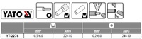 WIELOFUNKCYJNY ŚCIĄGACZ IZOLACJI 210MM YATO YT-2278