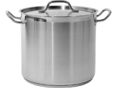 GARNEK WYSOKI Z POKRYWKĄ ZE STALI NIERDZEWNEJ 28X25CM 15,4L YATO YG-00004