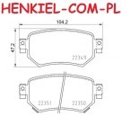 Klocki hamulcowe QUARO QP4199C ceramiczne - MAZDA 6 Sedan (GJ,GL) 6 Kombi (GJ,GL) 6 Nadwozie pełne/Kombi (GJ) - OŚ TYLNA