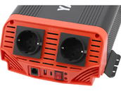 PRZETWORNICA NAPIĘCIA 12/230V 1000W CZYSTY SINUS USB YATO YT-81483