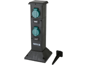 GNIAZDO OGRODOWE HERMETYCZNE SŁUPEK PP IP44 4X230V YATO YT-81274 