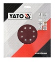 KRĄŻKI KRĄŻEK ŚCIERNY dla YT-82340 YT-82350 79307 NA RZEP 225mm P180 YATO YT-83476