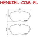 Tarcze hamulcowe wentylowane MIKODA 0584 + KLOCKI QUARO QP7555 - PEUGEOT 308 II 308 II SW - OŚ PRZEDNIA