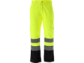 SPODNIE ODBLASKOWE MONTERSKIE OSTRZEGAWCZE ORIOLUS 230g/m² r. XXL 2XL YATO YT-79374