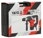 MŁOT UDAROWY KUJĄCY MŁOTOWIERTARKA  SDS+ 3 FUNKCJE 1100W 4,5J  + DŁUTA WALIZKA YATO YT-82116