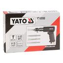 MŁOTEK ŚCINAK PNEUMATYCZNY + 4 DŁUTA YATO YT-0990