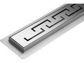 ODPŁYW LINIOWY OLIMP 70 CM WET&DRY NISKI SYFON NIERDZEWNY GRECKI FALA 75422