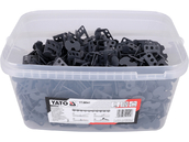 SYSTEM KLIPSÓW BRAMEK 500szt. DO POZIOMOWANIA PŁYTEK GLAZURY 2mm YATO YT-36943