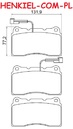 Klocki hamulcowe QUARO QP8877 - ALFA ROMEO 159 (939_) 166 (936_) BRERA (939_) GIULIETTA (940_) SPIDER (939_) - OŚ PRZEDNIA