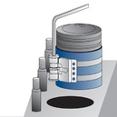 ZACISKACZ OPASKA DO PIERŚCIENI TŁOKOWYCH 50-125mm H=75mm YATO YT-0635