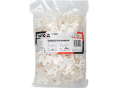 SYSTEM KLIPSÓW BRAMEK 200szt. DO POZIOMOWANIA PŁYTEK GLAZURY 1mm YATO YT-36932