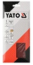 PAPIER ŚCIERNY Z RZEPEM dla YT-82230 90x187mm P180 5szt. YATO YT-83806