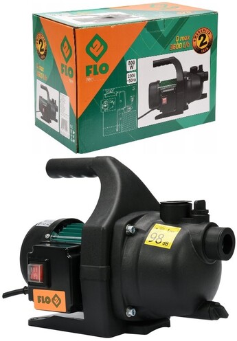 POMPA OGRODOWA HYDROFOR DO POMPOWANIA CZYSTEJ WODY 800W FLO 79811
