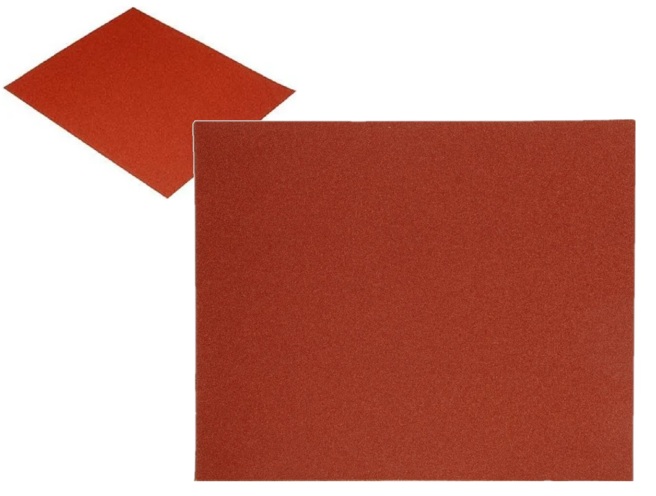 PAPIER ŚCIERNY ARKUSZ C A4 230X280mm CZERWONY P40 YATO YT-8350