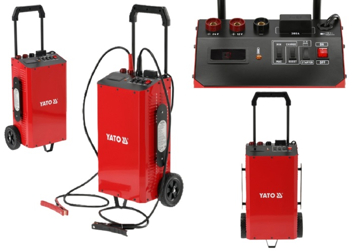 PROSTOWNIK Z ROZRUCHEM BOOSTER 20-1000Ah 12/24V YATO YT-83065