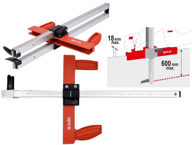 OBCINAK DWUSTRONNY PŁYT KARTONOWO-GIPSOWYCH 600mm YATO YT-76270