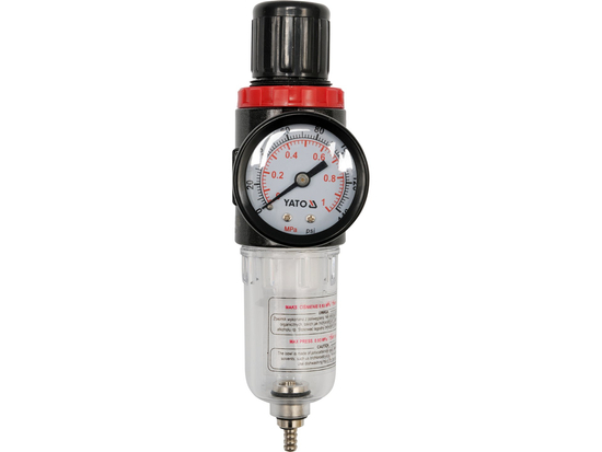 REDUKTOR PNEUMATYCZNY Z FILTREM I MANOMETREM 1/4'' YATO YT-2382 