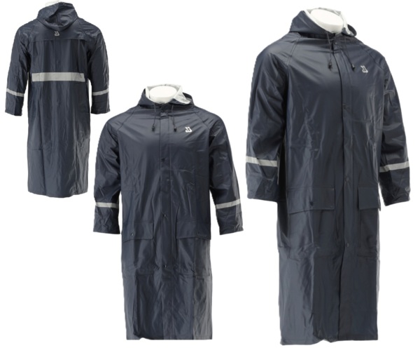 PŁASZCZ PRZECIWDESZCZOWY PELERYNA PŁACHTA PONCHO Z KAPTUREM WODOODPORNE NAVY COMFORT r. XXL 2XL YATO YT-79732