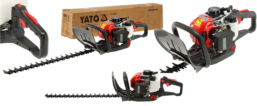 SPALINOWE NOŻYCE DO ŻYWOPŁOTU KRZEWÓW TUJI 60cm YATO YT-84797