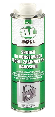 ŚRODEK DO KONSERWACJI PROFILI ZAMKNIĘTYCH BIAŁY 1L BOLL 0010101